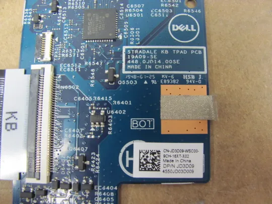 844-33 плата JD3D09 448.0JD14.00SE 450.0JD01.0001  для Dell  XPS 17 XPS17  9700 Precision 5750 оригінал З аукціону