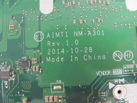 397-14 материнська плата SR23Y  i5-5200U AIMTI NM-A301 для Lenovo ThinkPad T450S оригінал Недорого