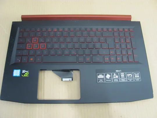 482-2 Кришка панель палмрест клавіатура РОБОЧА AP211000610 для ACER Acer Nitro AN515-51 AN515-31 оригінал Ціна