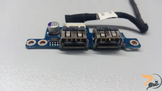 USB плата для ноутбука HP Compaq G7000, G7030EA, DC02000FR00, б/в Ціна