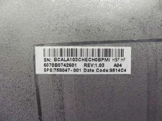 №113-1 Кришка (дно, корито, піддон) корпуса 6070B0742601 758047-001 для HP Pavilion 350 G1 оригінал Де купити