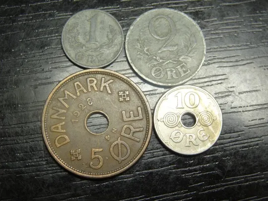 Монети Данії (Король Крістіан X) Ціна