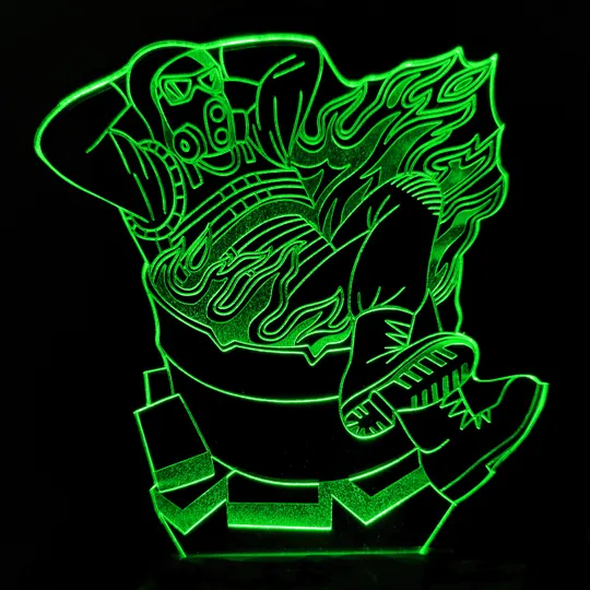 Акриловий світильник-нічник Сталкер зелений tty-n001095 Ціна