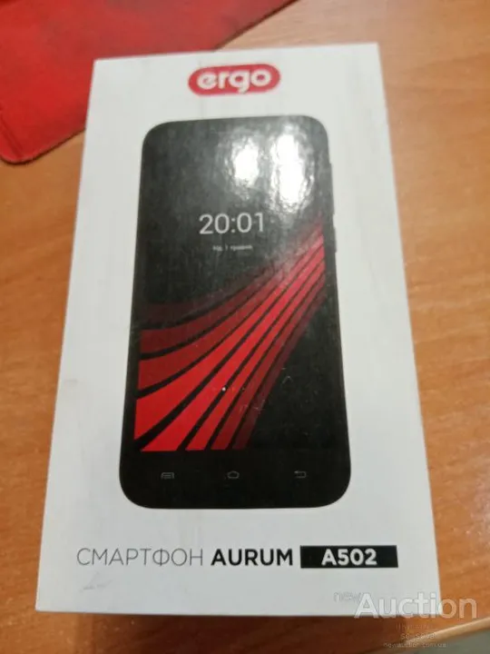 Ergo A502 Aurum коробка и документы Ціна