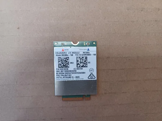 номер1040-15 4G LTEvмодуль  HUAWEI ME906S 00JT491 для  Lenovo ThinkPad  L450 L460 L470 оригінал Ціна