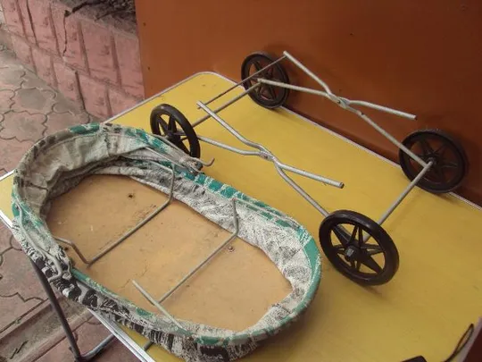 Коляска кукольная большая для куклы ссср №3239 Інтернет-аукціон