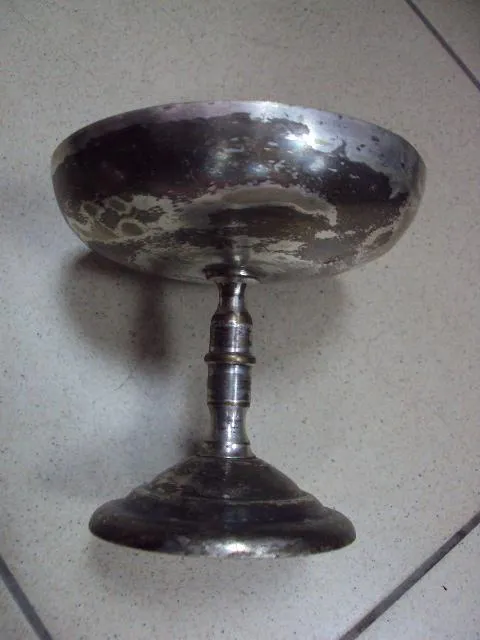 Креманка конфетница сахарница клеймо ЗиШ ссср высота 11 см, диаметр 11,5 см (№1470) Де купити