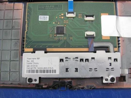 №161-1 панель палмрест та тачпад 09W1W7 для DELL PRECISION M4600 оригінал Продаж