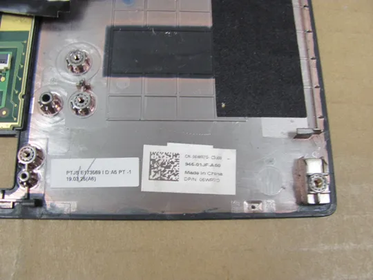 843-7 Кришка панель палмрест та тачпад  06WR7D для Dell Precision 7530 7540 M7540   оригінал Характеристики
