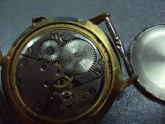 Наручные часы Prim 17 камней Чехословакия корпус позолота Ау20 Prim Plaque G20 не на ходу №11975 Де купити