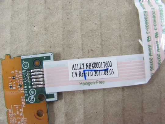 394-17 плата кнопки вкл NBX0001T600 LS-C42FP для LENOVO ThinkPad L570 оригінал З аукціону