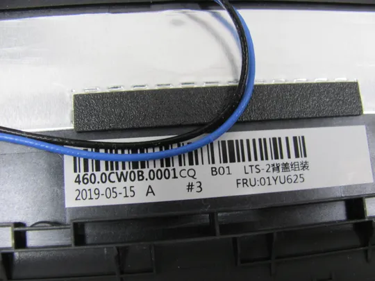 756-1 кришка матриці 460.0CW0B.0001 01YU625  для Lenovo Thinkpad T580 P52S  оригінал Характеристики