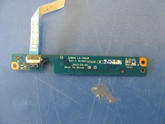 №43-6 Плата кнопок звуку LS-7903P для Dell Latitude E5430 оригінал Інтернет-аукціон