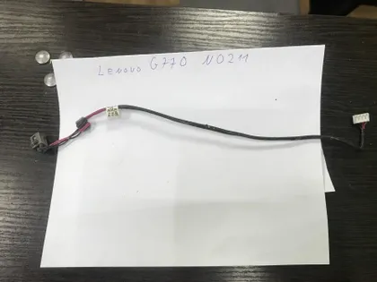 фото, Lenovo G770 Розйом живлення +шлейф