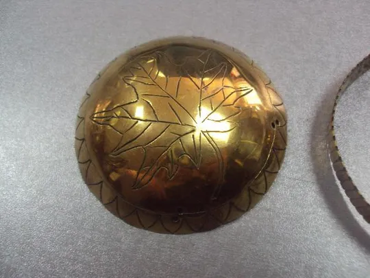 фурнитура запчасть крышка к кувшину, графину бронза, латунь №3191 Інтернет-аукціон