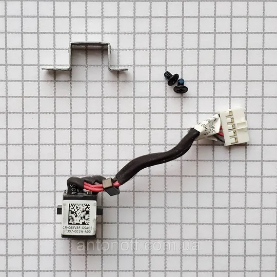 Купити Роз&#039;єм живлення Dell Latitude E7440 / DC30100NV00 06KVRF для ноутбука оригінал з розборки