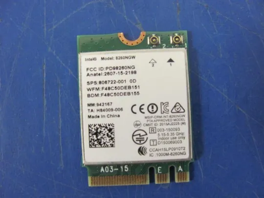 №270-12 Wi-Fi адаптер 8260NGW для FUJITSU LIFEBOOK E736 E746 оригінал Ціна