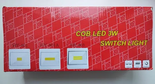 Світильник у формі білого квадрата hy-801 cob З аукціону