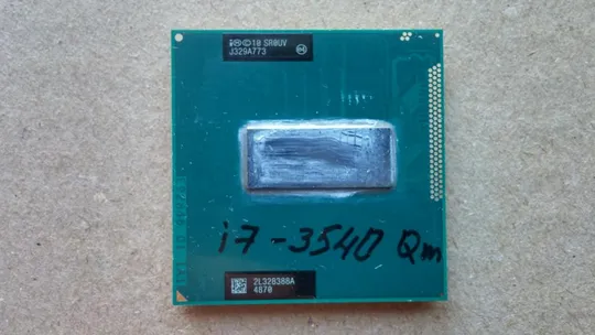 Ivy Bridge Intel Core i7-3540QM 4C/8HT 2.70-3.70GHz/6Mb/5GT/s мобильный процессор Socket G2/FCPGA 45 Ціна