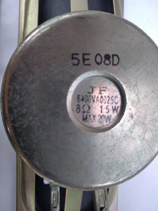 Динаміки з телевізора 15 Вт. 8 Ом. Ціна за два динаміки. Інтернет-аукціон