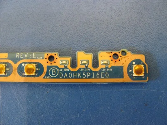 номер0025-4 Плата кнопка ввімкення та мультимедія DA0HK5PI6E0 для SONY Vaio SVE151E11M SVE 15 SVE151 оригінал З аукціону