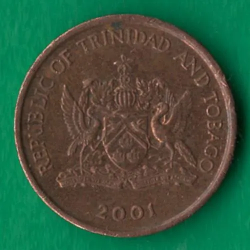 Купити 1 цент 2001 року Тринідад і Тобаго [КВ]