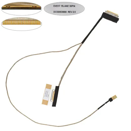 фото, Шлейф матриці для ноутбука Acer (Aspire:A715-74, A815-74G, Nitro:AN715-51, ConceptD:CN315-71)LED (DC02003I900)