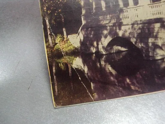 открытка г.пушкин мостик ворота 1949 шагина лот 2 шт №4574 Де купити