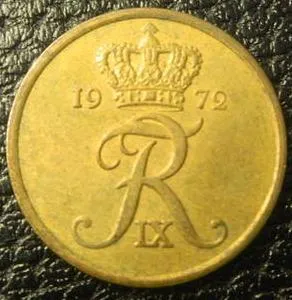 5 оре 1972 Данія Ціна