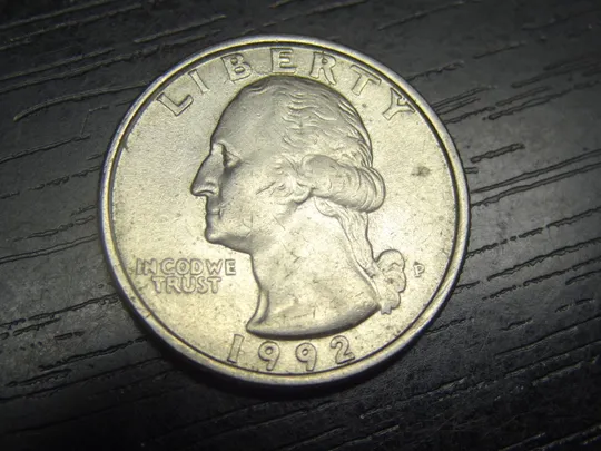 1/4 долара США 1992 P Ціна