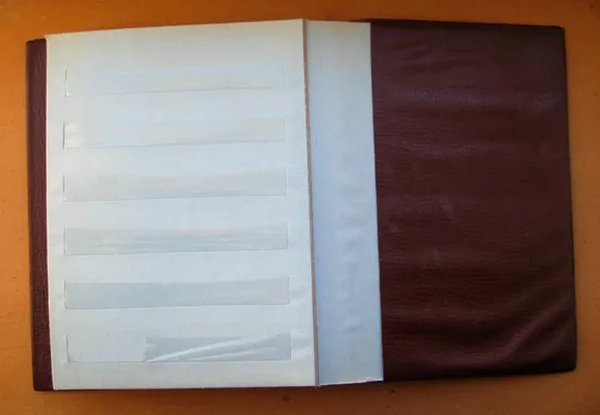 АЛЬБОМ ДЛЯ МАРОК = КЛЯСЕР - КЛЯССЕР = 16,5 см. Х 23 см. - 12 листів Де купити