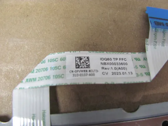 номер0969-4 тачпад з кріпленням 06JD4K 0PVW8X NBX00033600 072HV8 для Dell Inspiron G16 7630 7631 7635 оригінал Продаж