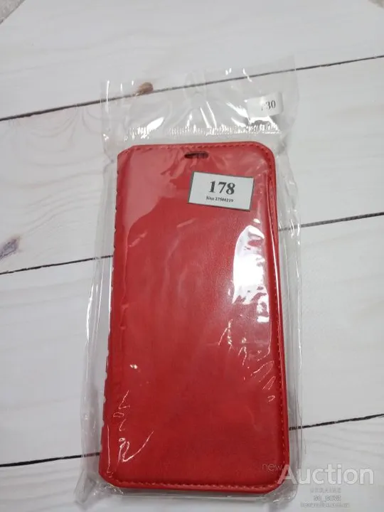 Чохол-книжка Leather Folio (high copy) для Huawei P30  червоний Ціна