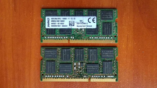 16Gb две планки памяти SO-DIMM 2х8Gb Kingston 2Rx8 PC3-12800E AM8D3L16SE11D8NE1 З аукціону