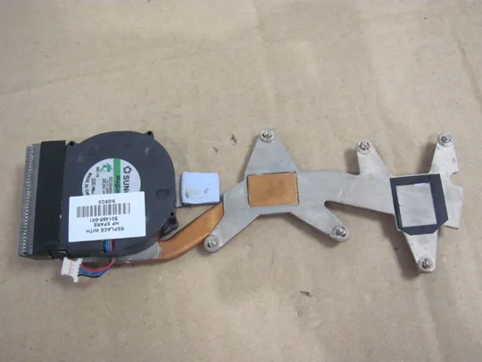 805-33 система охолодження 60.4Y815.002 501495-001  для HP EliteBook  2730P оригінал Ціна