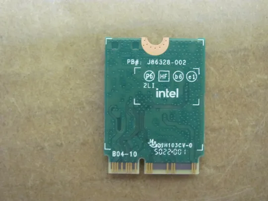 Купити номер0945-40 WI-FI модуль адаптер  AX201NGW 5W10V25775  для MSI Katana 17 B12V MS-17L5  оригінал