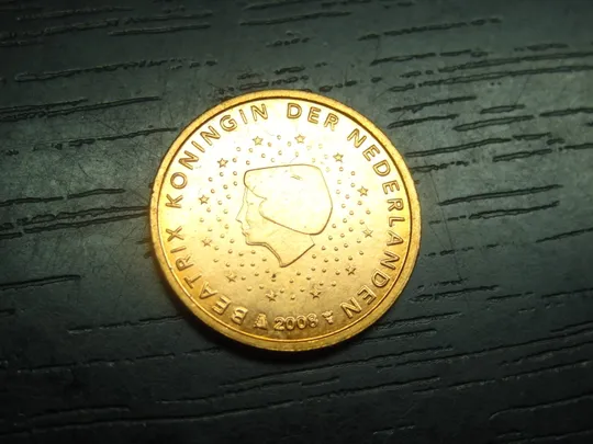 2 євроцента 2008 Нідерланди UNC рідкісна Ціна