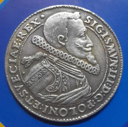 фото, Польща. Талер 1614 року. Сігізмунд III. Копія.