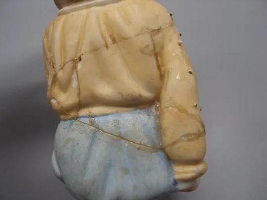 Фигура фарфор статуэтка Германия ребенок мальчик кавалер высота 8,8 см под реставрацию №14046 Інтернет-аукціон