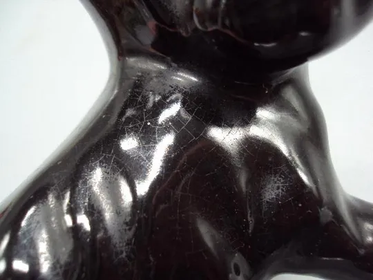 Фигура керамика статуэтка Константиновка собака терьер щенок собачка высота 11,5 см №12989 Продаж