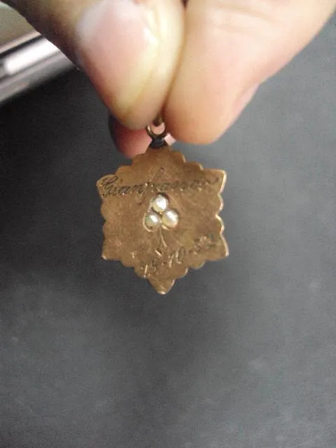 Купити подвеска золото 585 франция 0.98 г  20 х 15 мм иудаика