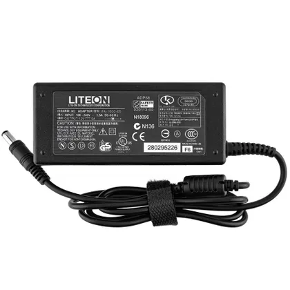 фото, БЖ для монитора 12V, 5A, 60W, 5.5*2.5, прямий раз'єм, black (без кабеля!)