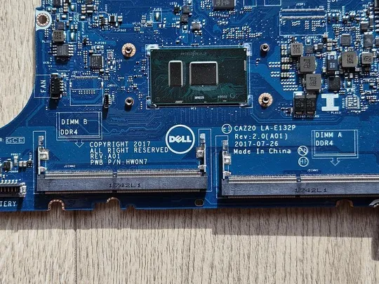 Материнська плата Dell 7480 CAZ20 LA-E132P неробоча Продаж
