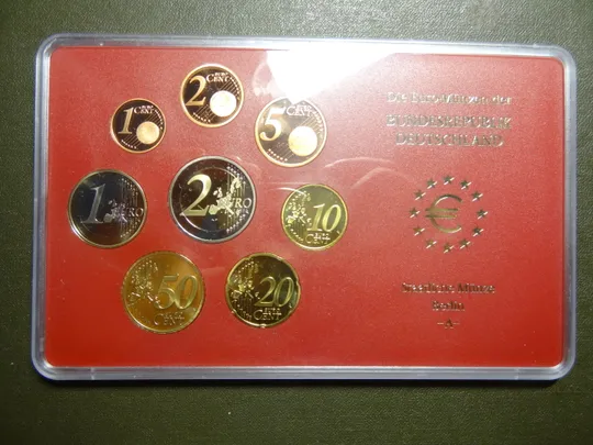 Купити Комплект євромонет Німеччини 2003 A (повний комплект) UNC