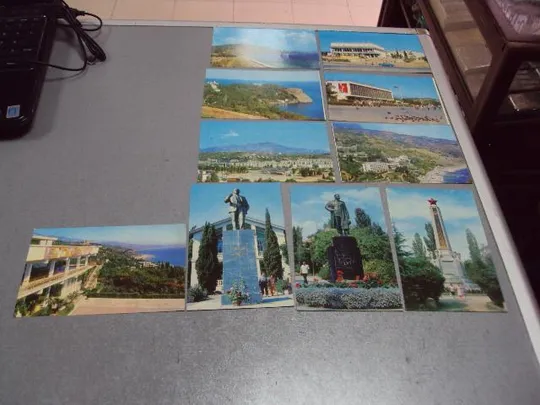 открытка набор алушта 1976 сльозко 10 шт №10005 Продаж