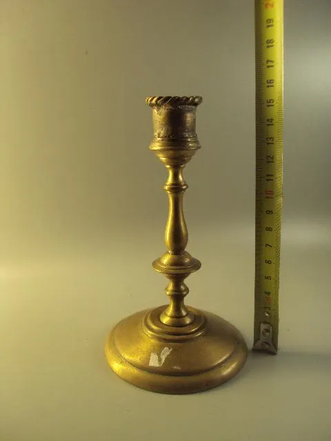 Подсвечник латунь Варшава Warszawa высота 15,5 см №10617 Недорого