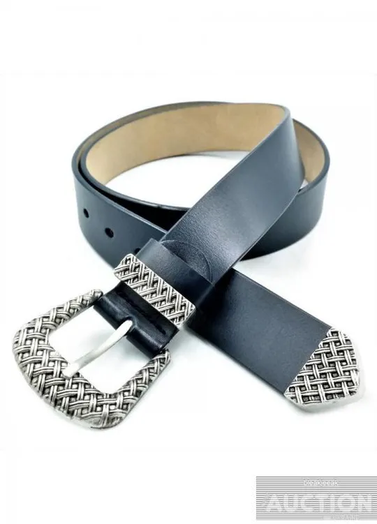 Жіночий шкіряний ремінь Темно-синій Ціна