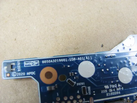 номер0659-16 плата AUDIO USB 6050A3219601 6035B0209401  для Hp Elitebook 850 G8 850 G7 850 G8 855 G7 855 G8  ZBook Firefly 15 оригінал Інтернет-аукціон