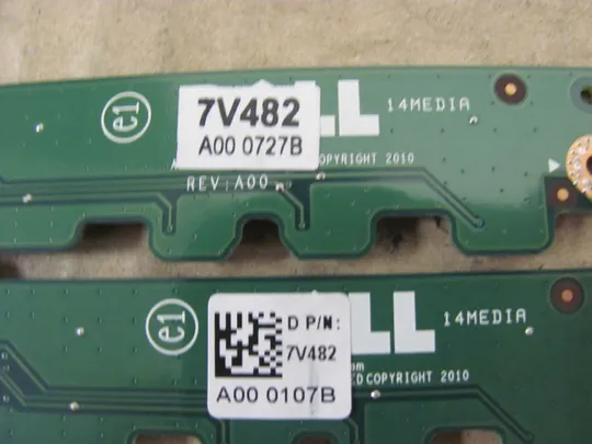 номер0285-28 Плата кнопки включення LED 7V482 для DELL LATITUDE E5420 оригінал З аукціону