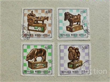 фото, Серія поштових марок Монголія 1981 рік